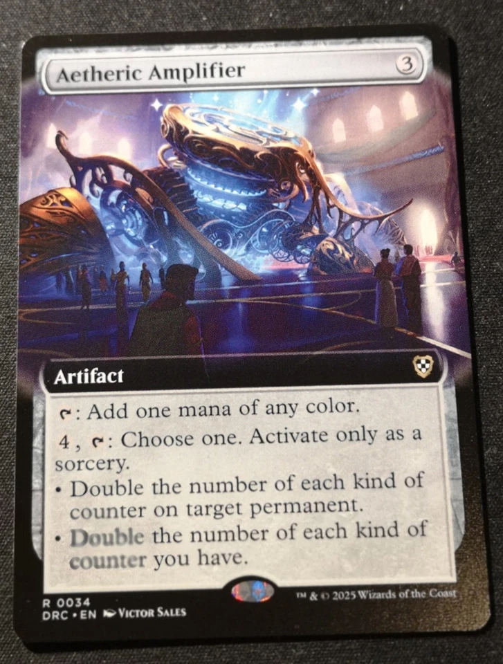 Aetheric Amplifier - Extended Art - DFC - MTG - EN - NM - 0034 - Image 1 of 1