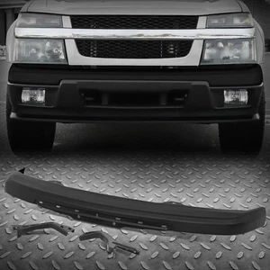 Front Black Metal Bumper Face Bar w/ Bracket for 04-12 Chevy Colorado GMC Canyon - Picture 1 of 6