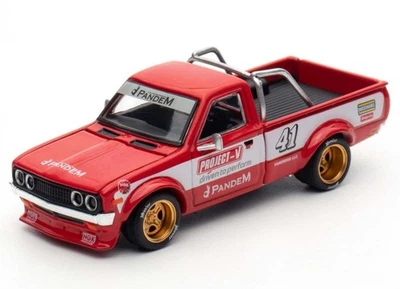 DATSUN 620 - TDE Event - 2025 - red - Pop Race 1:64 - Bild 1 von 4