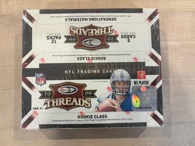 2009 Donruss Threads NFL Football Factory Sealed Box - Image 1 of 3