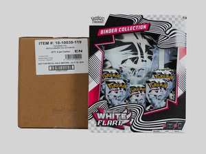 Pokemon Escarlata y Violeta Blanco Flare Binder Collection - Estuche de 6 cajas - Imagen 1 de 2