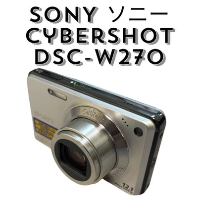 Sony Cyber-shot DSC-W270 Compact Digital Camera Excellent Condition - Image 1 of 4