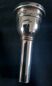 Euphonium instrument Alliance E2 Prestige Euphonium Mouthpiece Silver Plate - Picture 1 of 6
