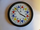 RAF SECTOR REPLICA WALL CLOCK 30cm BLACK