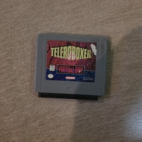 Teleroboxer Nintendo Virtual Boy Game 1995 Authentic cartridge only