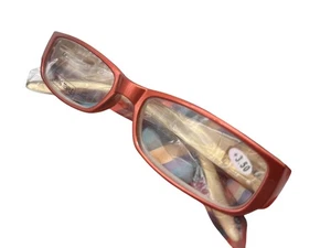 Gafas de lectura Joy Mangano raras de colección +3,50 con bolsa a rayas original - Imagen 1 de 9