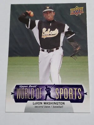 2011 Upper Deck World of Sports LeVon Washington #9 - Image 1 of 2