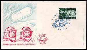 Yugoslavia 1965 - Space - Conquering the Cosmos - Vashod - Postmark - Cover - Picture 1 of 2