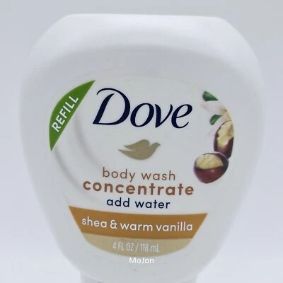 Dove Concentrate Body Wash Refill 4 oz - Shea & Warm Vanilla - Image 1 of 4