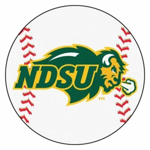 NEW! Fanmats NCAA North Dakota State University Baseball Mat 27" NDSU Bison Rug - Picture 1 of 2