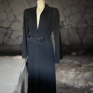 $1495 8 M DONNA KARAN COLLECTION black label DRESS Does Not Come W/ Any Belt - Picture 1 of 17