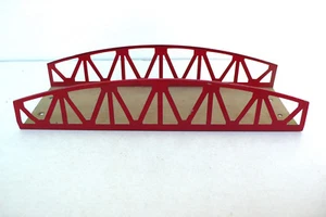TRAIN "HO" PONT PASSERELLE TÔLE BON ÉTAT Lg 18cm X L 6,5 cm - Imagen 1 de 4