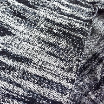 Tecido jacquard abstrato aparência angustiada tecido jeans criativo jacquard por jarda - Imagem 1 de 4