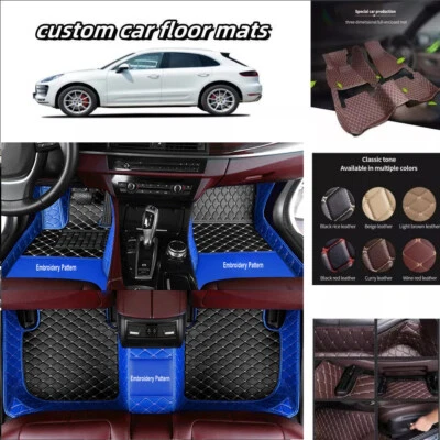 Alfombrillas coche de lujo impermeables para Mercedes-Benz B180 B200 B250e Foto 1 de 4