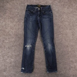Lucky Brand Jeans Womens 2 / 26 R Stretch Sweet'n Straight Low Rise Med Wash - Picture 1 of 14