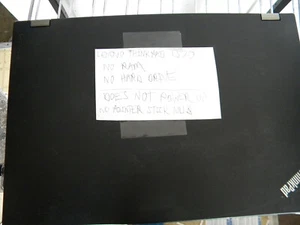 Lenovo L570 Laptop, CPU no RAM, no HDD, won't power up. No physical Damage - Picture 1 of 9