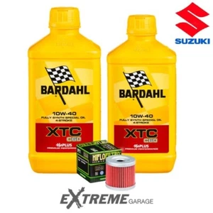 Kit Tagliando 2 Olio Motore Filtro Bardahl Suzuki AN 400 Burgman 2007 2008 2009 - Imagen 1 de 4