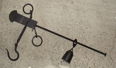 ANCIENNE BALANCE ROMAINE SABER  PESE DE 1 à 55 kgs - Photo 1/4