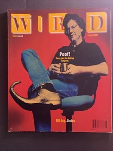 August 1998 WIRED MAGAZINE 6.08 BILLY JAY MARTHA STEWART WINDOWS ISAAC ASIMOV - Picture 1 of 2