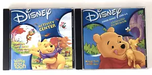 2pc Lot Disney CD-ROMs Winnie the Pooh Storybook & Activity WIN95-98/MAC Age 4-8 - Picture 1 of 6