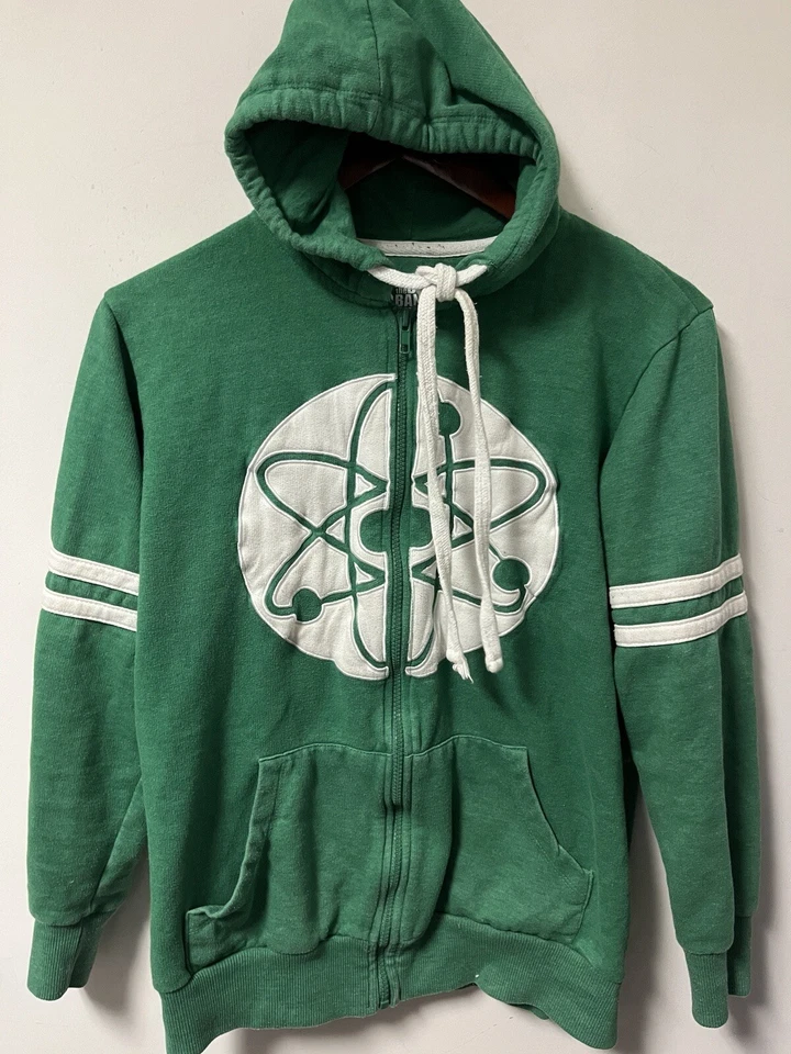 Sudadera con Capucha Big Bang Theory Atom Cremallera Completa Ripple Junction Para Hombre S Foto 1 de 4