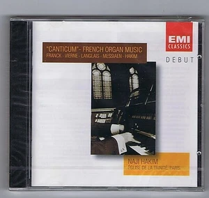 NAJI HAKIM CD(SEALED)CANTICUM FRANCK VIERNE LANGLAIS MESSIAEN HAKIM - Imagen 1 de 2