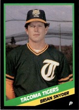1988 CMC Tacoma Tigers Brian Snyder Tacoma Tigers #9