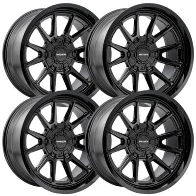 (Комплект-4) Глянцевые черные колесные диски Mayhem Intrepid 20x9 6x135/6x139,7 0 мм 20 дюймов - Изображение 1 из 4