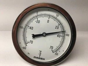 New! Marsh L51306 Bimetal Thermometer (#6096) - Picture 1 of 6