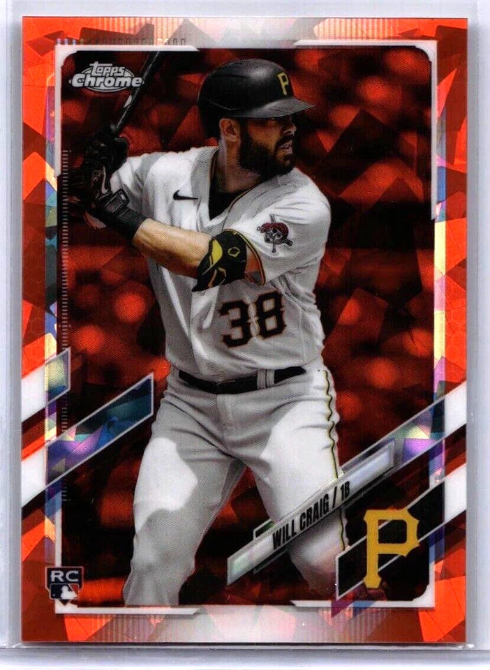 Will Craig RC /25 Orange Refractor 2021 Topps Chrome Update Sapphire #US237 - Image 1 of 2