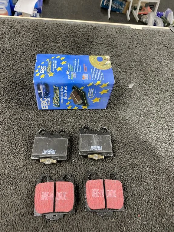 JUEGO DE 4 PASTILLAS DE FRENO TRASERAS TOYOTA ALTURA 2.0 EBC PARA LEXUS GS300 3.0 (1997-2000) TOYOTA ALTURA 2.0 EBC Foto 1 de 1