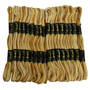 Anchor Thread Strand Cross,Stitch Hand Embroidery Soft Cotton Craft,25 Skeins - Picture 1 of 4