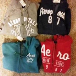 Aeropostale Women's Hoodie Sweatshirt with Zipper, Various Colors & Sizes - New - Picture 1 of 10