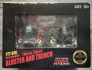 Mech Ideas TFCON 2014 TTT-01G BLUSTER AND TRENCH Nintendo Mario Bros+Luigi MIB - Picture 1 of 3