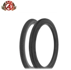 VINTAGE SCHWINN STINGRAY SLICK S2 20 X 2.125 TIRE & 20 X 1-3/4 S7 BRICK TIRE. - Picture 1 of 4