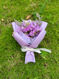 Mini Bouquet di Fiori Secchi Naturali Deodorante Auto Accessori Auto Regali per Lei - Foto 1 di 6