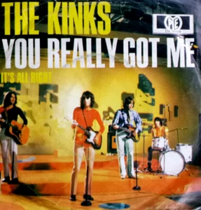 7" 1970 BEAT GERMAN PYE IN VG++ ! KINKS : You Really Got Me - Bild 1 von 1