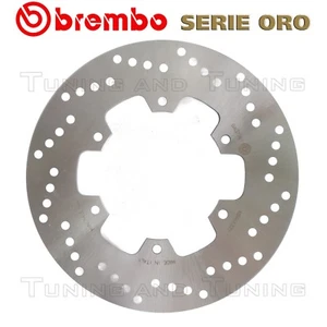 Disco Freno Posteriore S. ORO BREMBO PER DUCATI SCRAMBLER 803 CLASSIC 2015 2016 - Foto 1 di 1