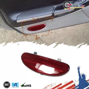 Panel de puerta Corvette 1997-2004 reflector rojo cortesía C5 pieza nueva #10295148 - Imagen 1 de 7