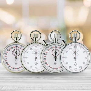 Classical Mechanical Stopwatches 30/60 Second Scale For Coaching And - Zdjęcie 1 z 12