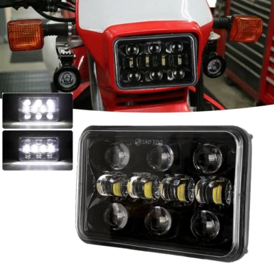 4x6英寸摩托车LED车头灯适用于铃木DRZ400E DRZ400S 2002-2016 — 第 1/4 张图片