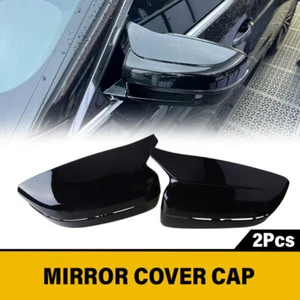 Style Side Mirror Cover Caps Gloss Black For BMW G20 G21 G22 G30 G31 G11 G14 G15 - Bild 1 von 19