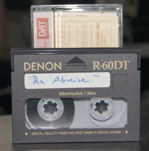 10x DENON DAT DDS DATA CARTRIDGE - R-60DT - 1x BESPIELT - KASSETTEN - DAT - Bild 1 von 3