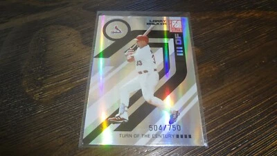 2005 DONRUSS ELITE #134 LARRY WALKER #504/750 TURN OF THE CENTURY BASEBALL CARD - Image 1 of 2