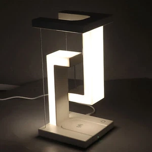 LED Desk Lamp Magnetic Levitating Desk Lamp Touch Switch For Bedroom Nightstand - Picture 1 of 23
