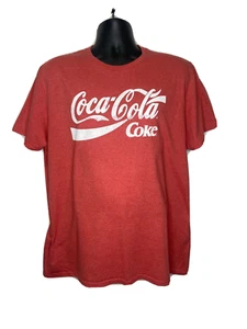 Camisa de colección Coca Cola Coca-Cola manga corta para hombre mezcla algodón XL - Imagen 1 de 5