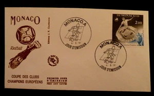 Monaco Premier Day FDC Yvert 1275 Coupe European Soccer 2F 1981 - Picture 1 of 1