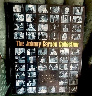 Johnny Carson VHS 5 Tape Set Collection Limited Video Edition Tonight Show Seal - Image 1 of 4