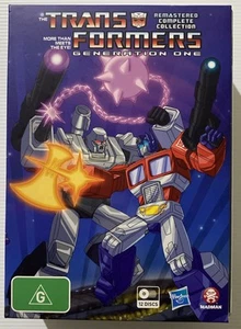 Transformers Generation One Complete DVD Collection Region 4 Remastered 2013 - Picture 1 of 9