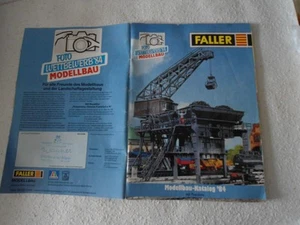 Faller Modellbau 1984 Katalog Bergbau Marienschacht Bahnhof Bonn Freiburg Stellw - Bild 1 von 8